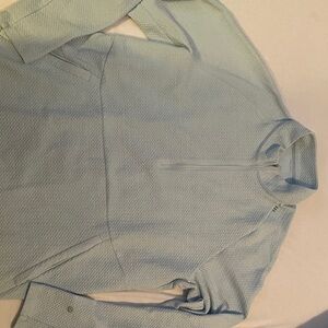 lululemon athletica Men's Sky Blue Quarter-Zip Pullover